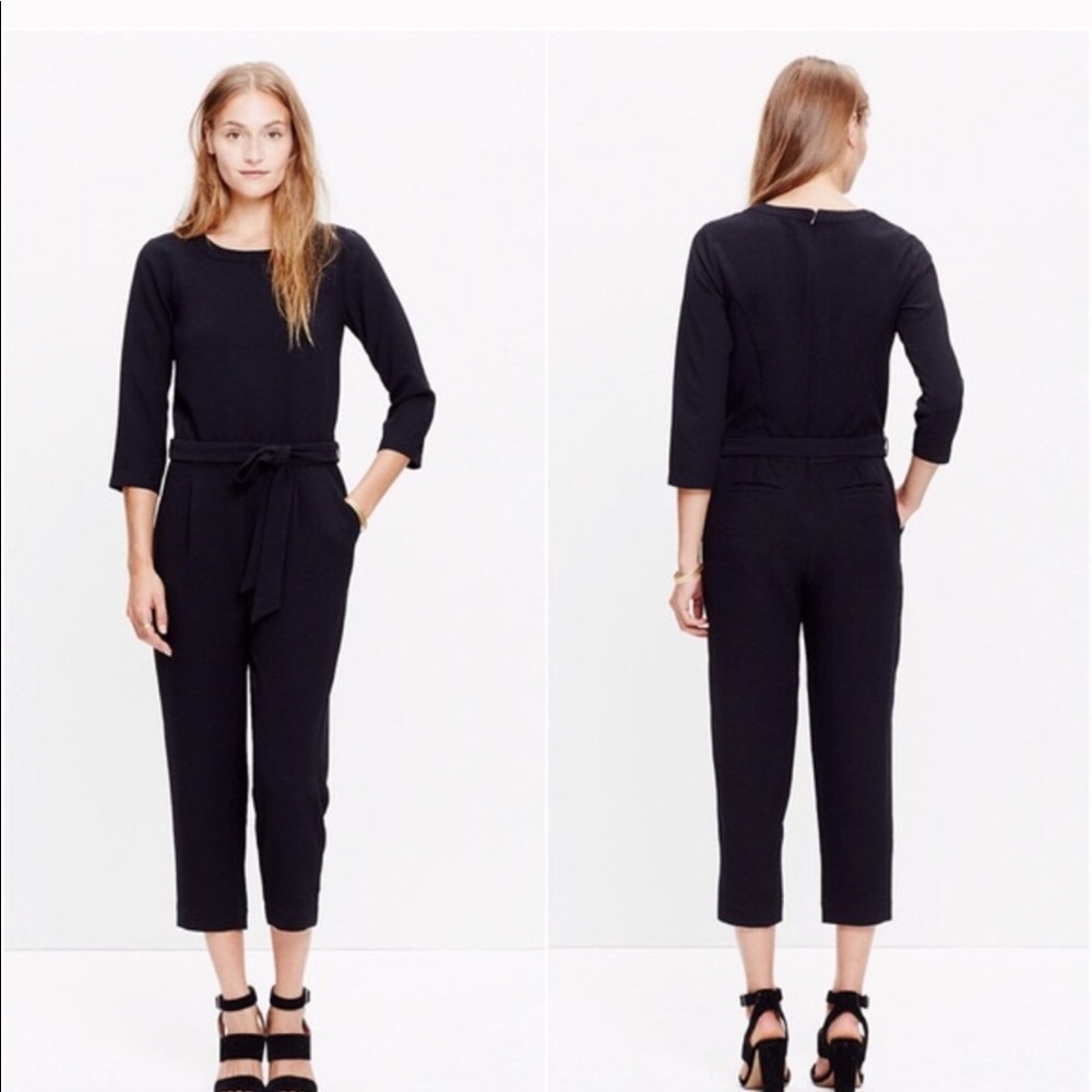Madewell black Jumpsuit